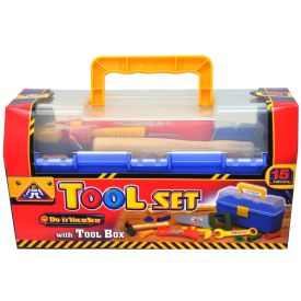 Ideal Toys Tool Set in Small Case 15 Piece