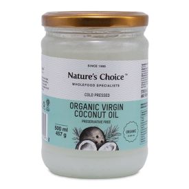Nature's Choice Coconut Oil Organic 500ml - 134030