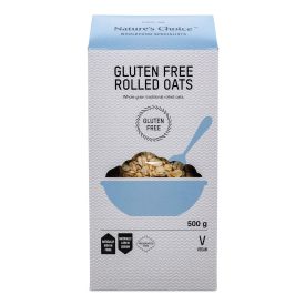 Nature's Choice Cereal Oats-rolled Gluten Free 500g - 200723