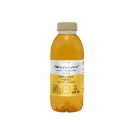 Natures Choice Unfiltered Apple Cider Vinegar with Honey &amp; Ginger 500ml - 212176