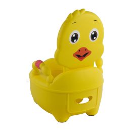 Baby Things Potty With Lid Yellow Chicken - 217884
