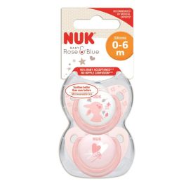 Nuk Soother Silicone Baby Rose Trendline Size 1