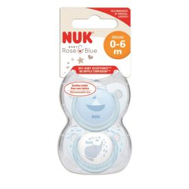Nuk Soother Silicone Baby Blue Trendline Size 1