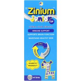 Zinium Junior Diabetic Syrup 200ml - 390737