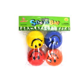 Ideal Toys Smiley Ball 4 Piece - 306540