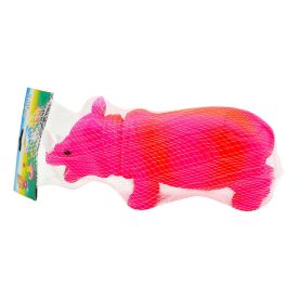Ideal Toys Rhino with Sound in Net Bag - 306712