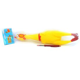 Ideal Toys Squeeze and Squawk Funny Chicken