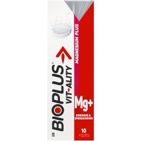 Bioplus Vit-Ality Magnesium Effervescent Tablets 10s - 291982