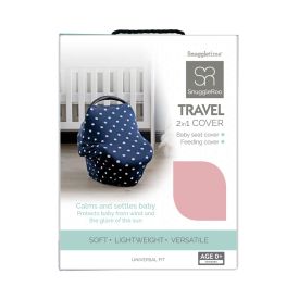 Snuggleroo Travel 2-in-1 Cover Dusty Pink