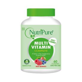 Nutripure Multivitamin Adults 60's Berries - 289424