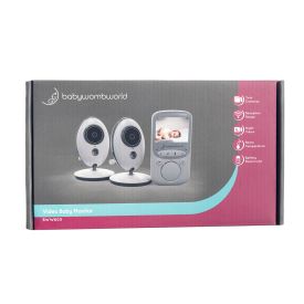 Babywombworld Bww605 2.4 Video Baby Monitor with Twin Cameras - 422694