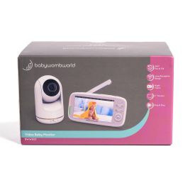 Babywombworld Premium Rotating Video Baby Monitor With Audio and Night Vision - 437811