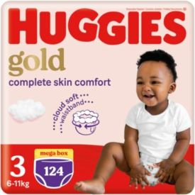 Huggies Bale Unisex Gold Sz4+ 124 - 422104