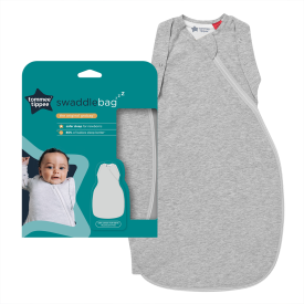 Tommee Tippee Swad/bag 3-6m 1.0t Grey - 416412