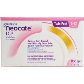 Neocate Lcp Infant Formula Powder Twin Pack 2x400g - 327153