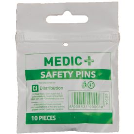 Safety Pins Various 10pcs - 68564