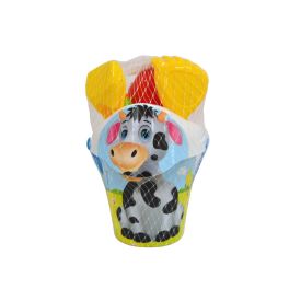 Cow Beach Bucket with Accessories - 323767