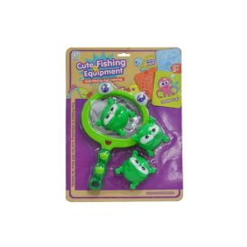 Ideal Frog Fishing Game Set W/Scoop In B - 307297