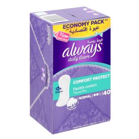 Always Pantyliners Normal 40's Unscented