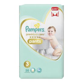 Pampers Premium Pants Jumbo Pack, Size 3 - 6