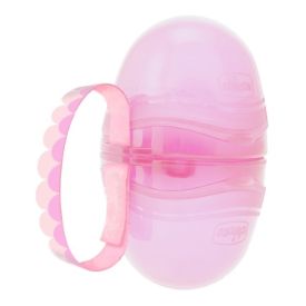 Chicco Double Soother Holder Pink