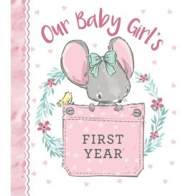 Christian Art Memory Book - Our Baby Girls First Year - 302390