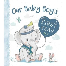 Christian Art Memory Book - Our Baby Boys First Year - 300690