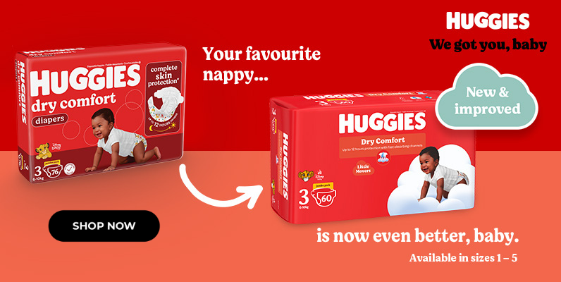 Huggies Extra Care Home Page Banner
